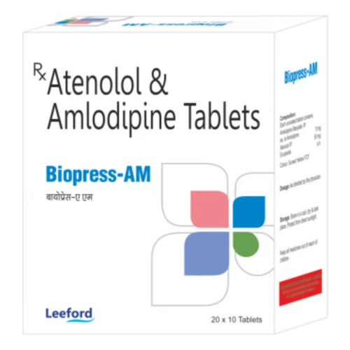 Biopress-AM Atenolol & Amlodipine Tablets - Available in India