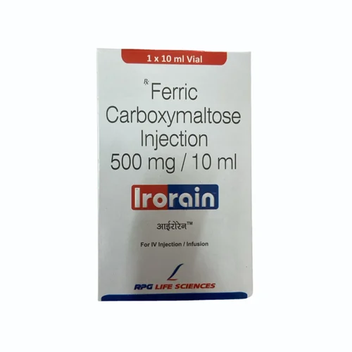 500 mg Irorain Ferric Carboxymaltose Injection - Available in India