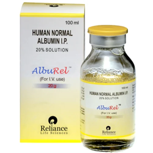 AlbuRel HUMAN NORMAL ALBUMIN I.P. INJECTION - Available in India