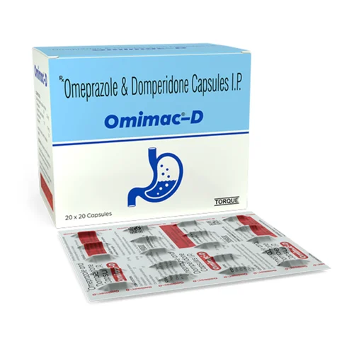 Omimac-D Omeprazole & Domperidone I.P. Capsules - Available in India