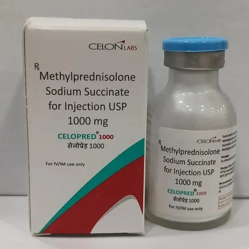 1000 mg CELOPRED 1000 Methylprednisolone Sodium Succinate for USP Injection - Available in India