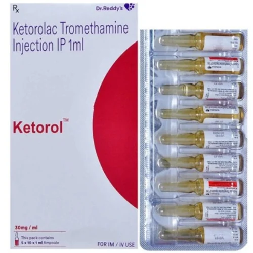 Ketorol Ketorolac Tromethamine IP Injection - Available in India