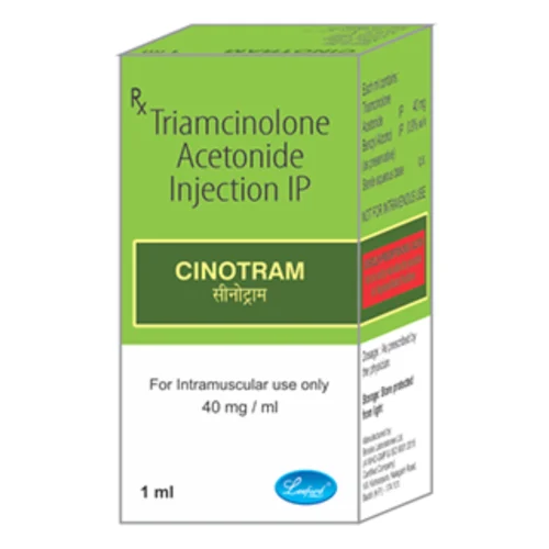 CINOTRAM Triamcinolone Acetonide IP Injection - Available in India