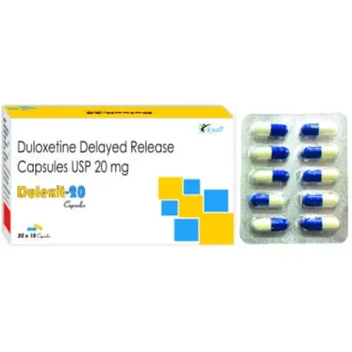 20 mg Dulexit-20 Duloxetine Delayed Release USP Capsules - Available in India