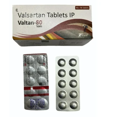 80 mg Valtan-80 Valsartan IP Tablets - Available in India