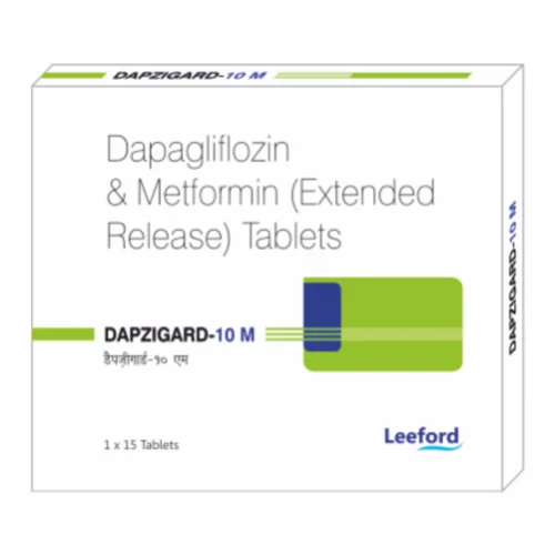 DAPZIGARD-10 M Dapagliflozin & Metformin (Extended Release) Tablets - Available in India