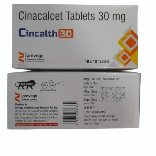 30 mg Cincalth 30 Cinacalcet Tablets - Available in India