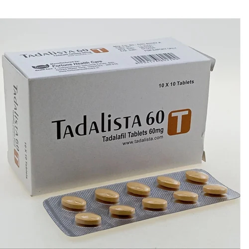60 mg TADALISTA 60 Tadalafil Tablets - Available in India