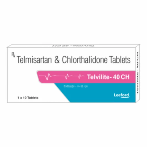40 mg Telvilite-40 CH Telmisartan & Chlorthalidone Tablets - Available in India