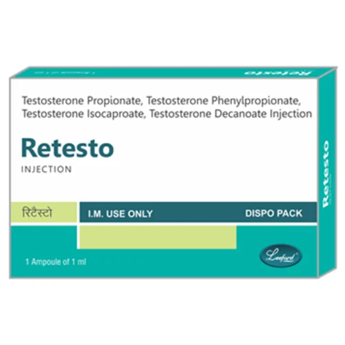 Retesto Testosterone Decanoate Injection - Available in India