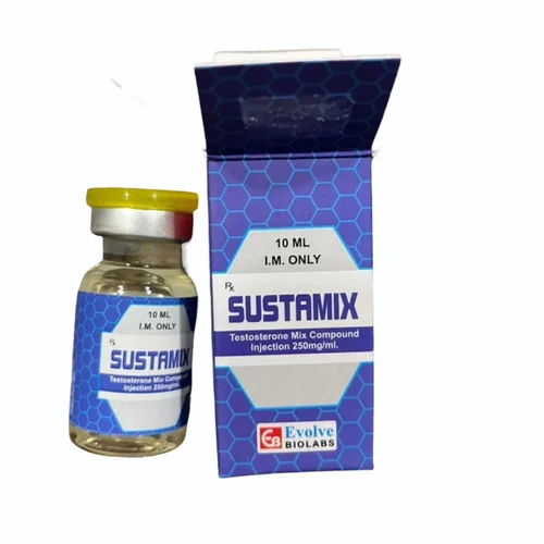 250 mg SUSTAMIX Testosterone Mix Compound Injection - Available in India
