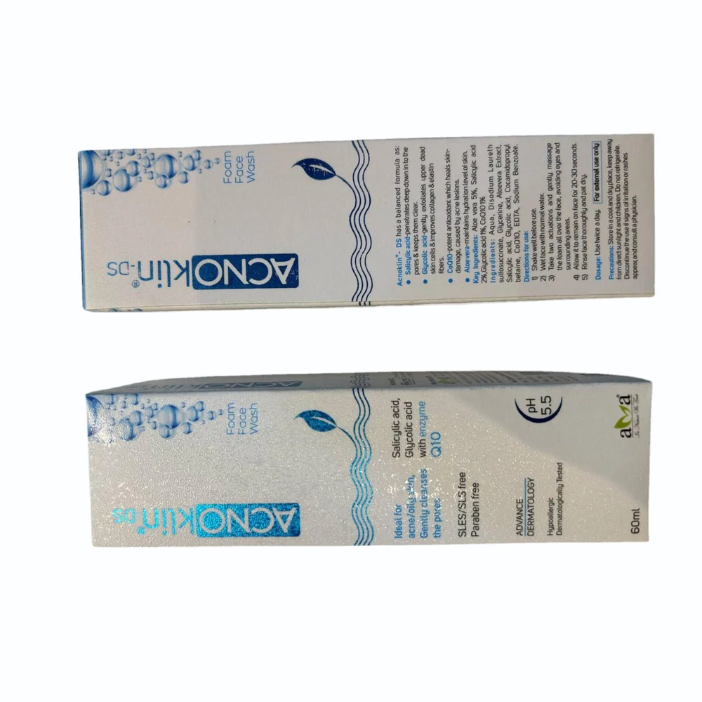 Vegetal Acnoklin-DS Foam Face Wash - Available in India
