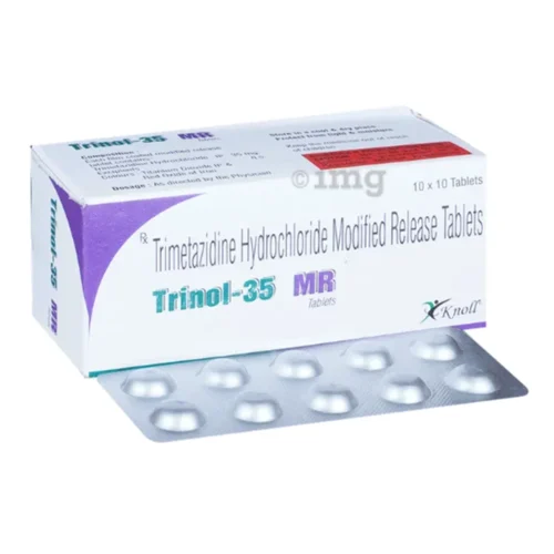 35 mg Trinol-35 MR Trimetazidine Hydrochloride Modified Release Tablets - Available in India