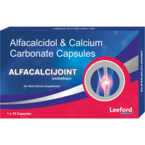 ALFACALCIJOINT Alfacalcidol & Calcium Carbonate Capsules - Available in India