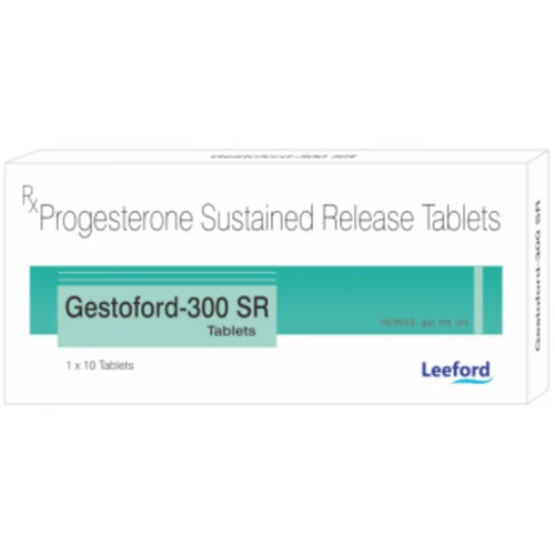 300 mg Gestoford-300 SR Progesterone Sustained Release Tablets - Available in India