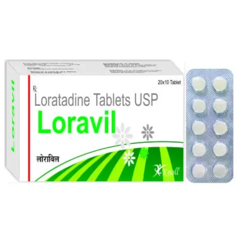 Loravil Loratadine USP Tablets - Available in India