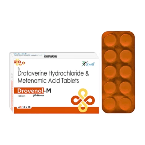 Drovenol-M Drotaverine Hydrochloride & Mefenamic Acid Tablets - Available in India