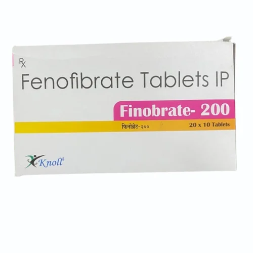 200 mg Finobrate-200 Fenofibrate IP Tablets - Available in India