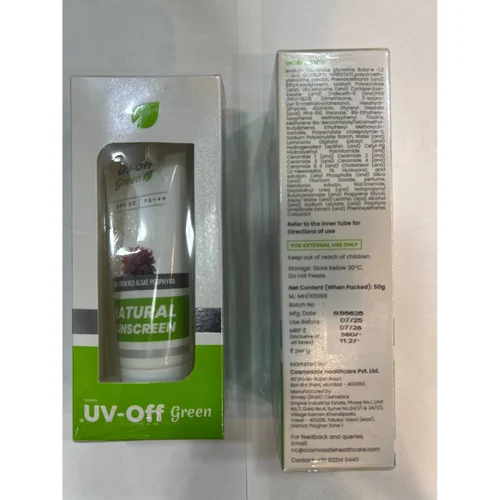 UV-Off Green Sunscreen - India