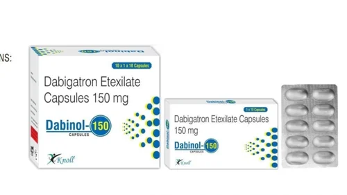 150 mg Dabinol-150 Dabigatron Etexilate Capsules - Available in India