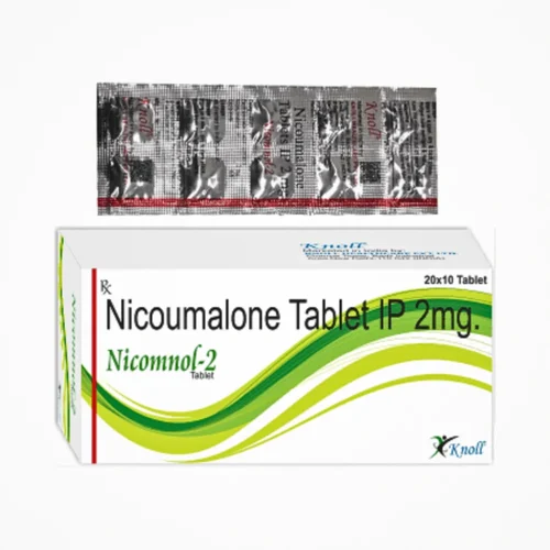 2 mg Nicomnol-2 Nicoumalone IP Tablets - Available in India