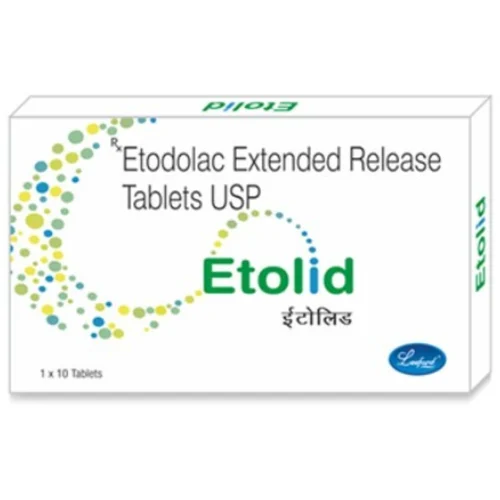 Etolid Etodolac Extended Release USP Tablets - Available in India