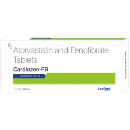 Cardiozen-FB Atorvastatin and Fenofibrate Tablets - Available in India