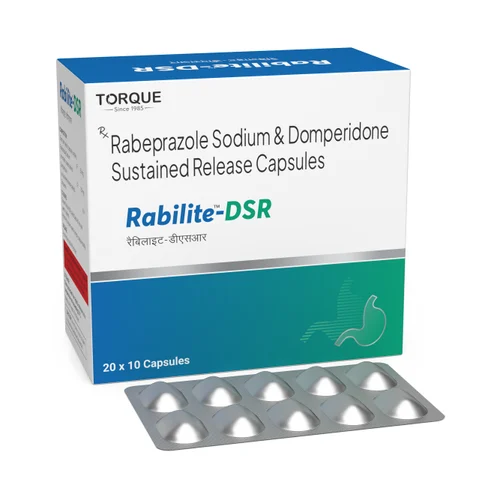 Rabilite-DSR Rabeprazole Sodium & Domperidone Sustained Release Capsules - Available in India
