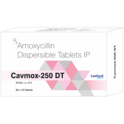 250 mg Cavmox-250 DT Amoxycillin Dispersible IP Tablets - Available in India