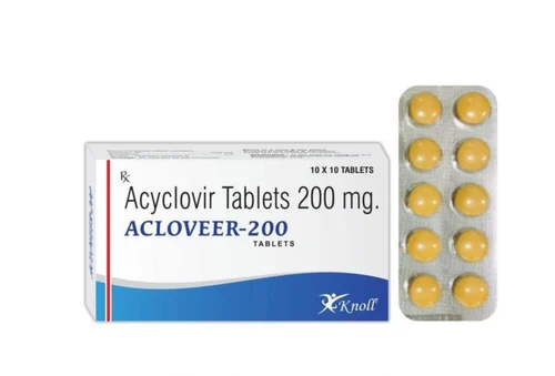 200 mg ACLOVEER-200 Acyclovir Tablets - Available in India