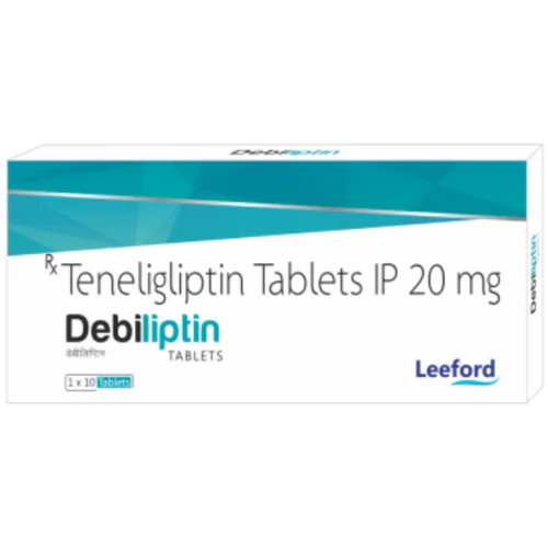 20 mg Debiliptin Teneligliptin IP Tablets - Available in India