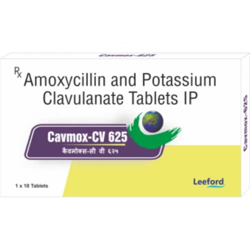 Cavmox-CV 625 Amoxycillin and Potassium Clavulanate IP Tablets - Available in India