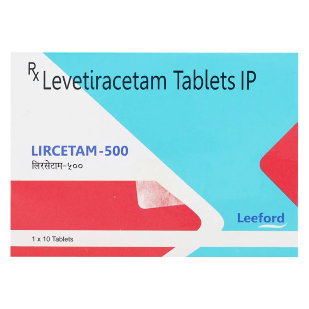 500 mg LIRCETAM-500 Levetiracetam IP Tablets - Available in India