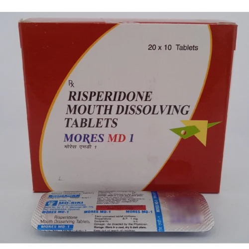 MORES MD 1 RISPERIDONE MOUTH DISSOLVING TABLETS - Available in India