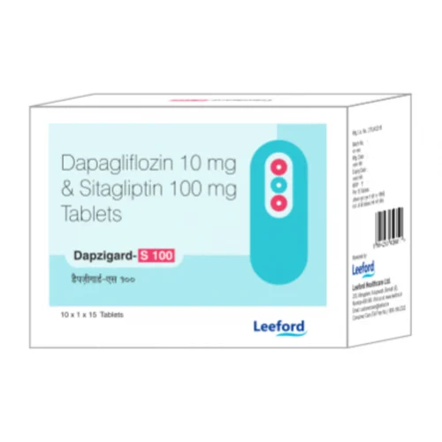 Dapzigaard-S 100 Dapagliflozin 10 mg & Sitagliptin 100 mg Tablets - Available in India