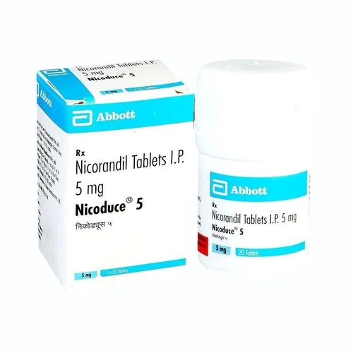 5 mg Nicoduce 5 Nicorandil I.P. Tablets - Available in India