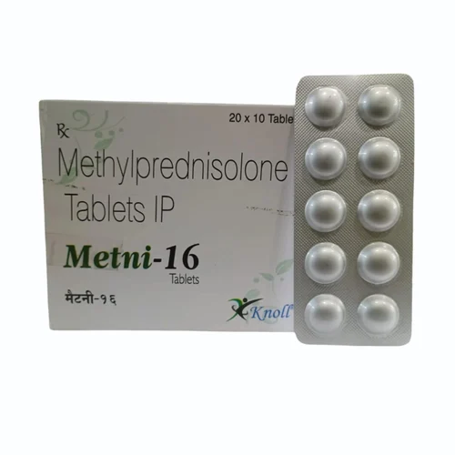 16 mg Metni-16 Methylprednisolone IP Tablets - Available in India