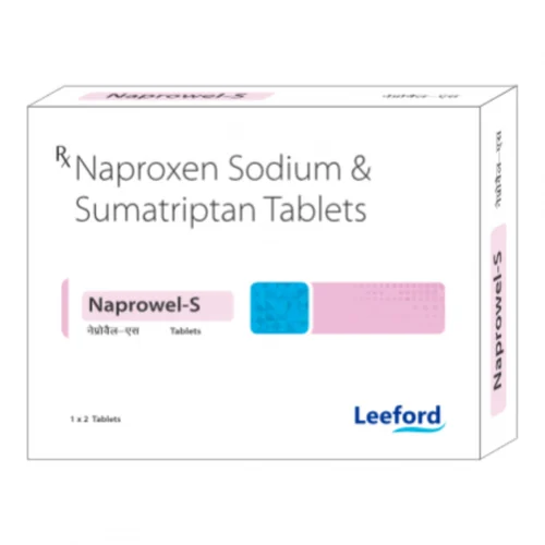 Naprowel-S Naproxen Sodium & Sumatriptan Tablets - Available in India