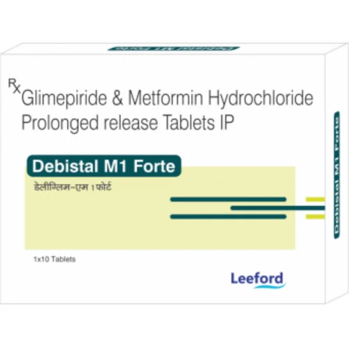Debisal M1 Forte Glimepiride & Metformin Hydrochloride Prolonged release IP Tablets - Available in India