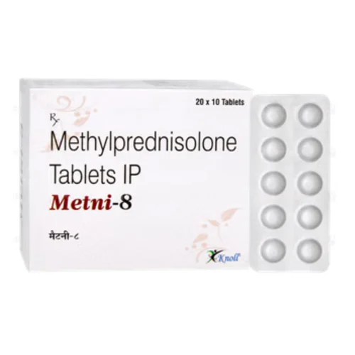 8 mg Metni-8 Methylprednisolone IP Tablets - Available in India