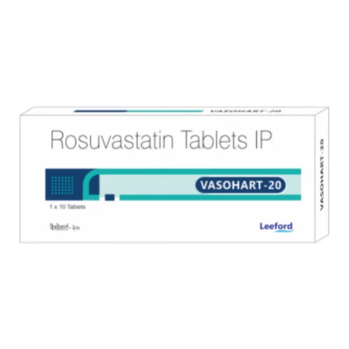 20 mg VASOHART-20 Rosuvastatin IP Tablets - Available in India