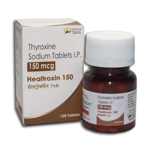 150 mg Healtroxin 150 Thyroxine Sodium I.P. Tablets - India
