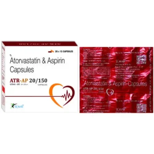 ATR-AP 20/150 Atorvastatin & Aspirin Capsules - Available in India