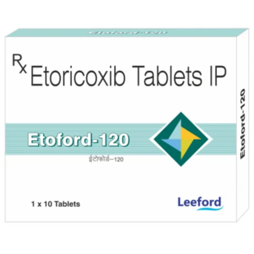 120 mg Etoford-120 Etoricoxib IP Tablets - Available in India