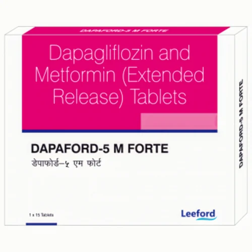DAPAFORD-5 M FORTE Dapagliflozin And Metformin (Extended Release) Tablets - Available in India