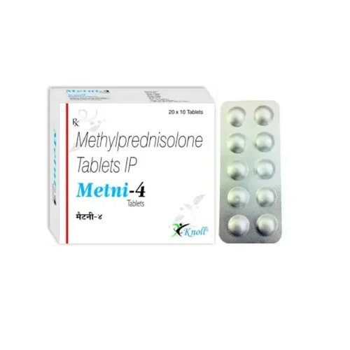 4 mg Metni-4 Methylprednisolone IP Tablets - Available in India
