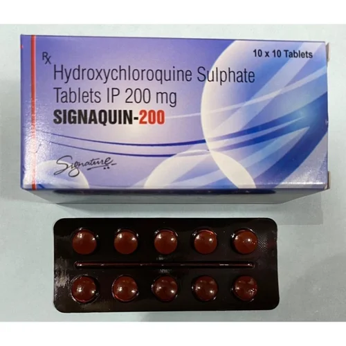 200 mg SIGNAQUIN-200 Hydrochloroquine Sulphate IP Tablets - Available in India