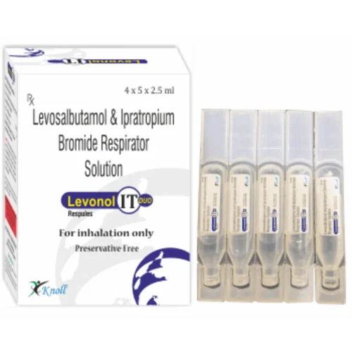 Levonol IT DUO Levosalbutamol & Ipratropium Bromid Respirator Solution - Available in India