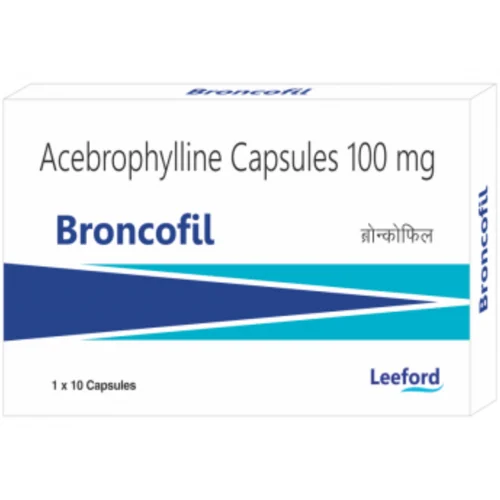 100 mg Broncofil Acebrophylline Capsules - Available in India