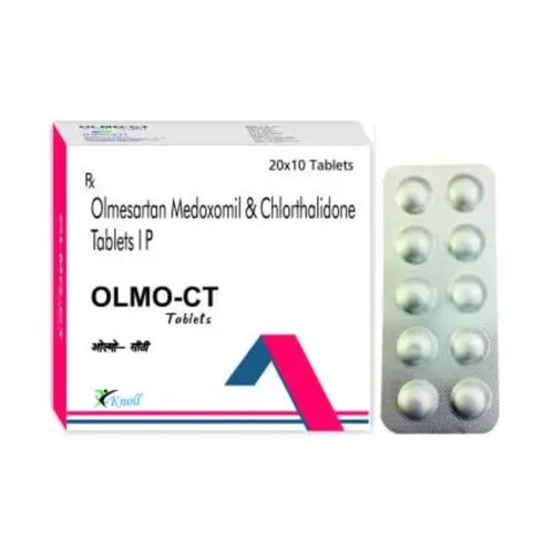 OLMO-CT Olmesartan Medoxomil & Chlorthalidone IP Tablets - Available in India